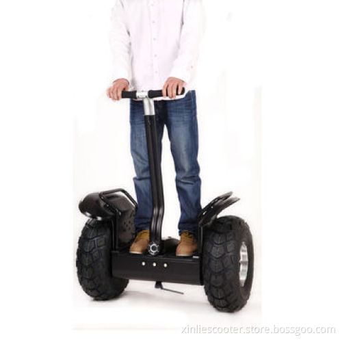 Two wheel self balancing electric golf scooter
